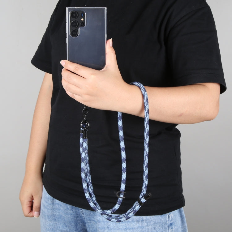 8mm Adjustable Phone Anti-lost Neck Chain Nylon Crossbody Lanyard, Adjustable Length: about 75-135cm