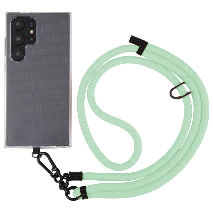 8mm Solid Color Adjustable Phone Anti-lost Neck Chain Nylon Crossbody Lanyard, Adjustable Length: about 75-135cm