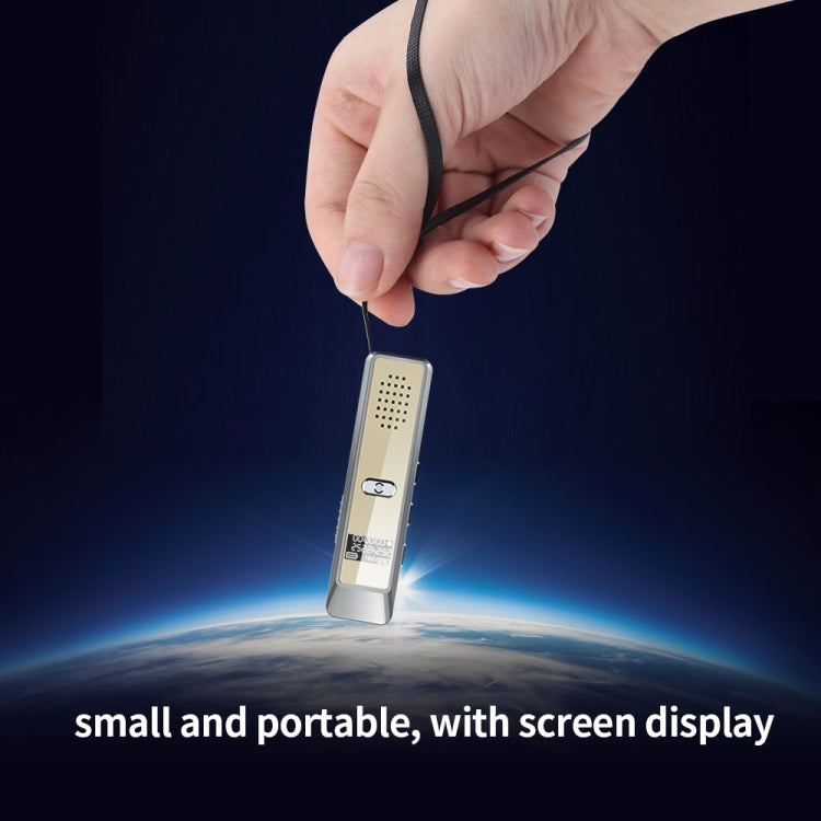 JNN Q7 Mini Portable Voice Recorder with OLED Screen, Memory:32GB