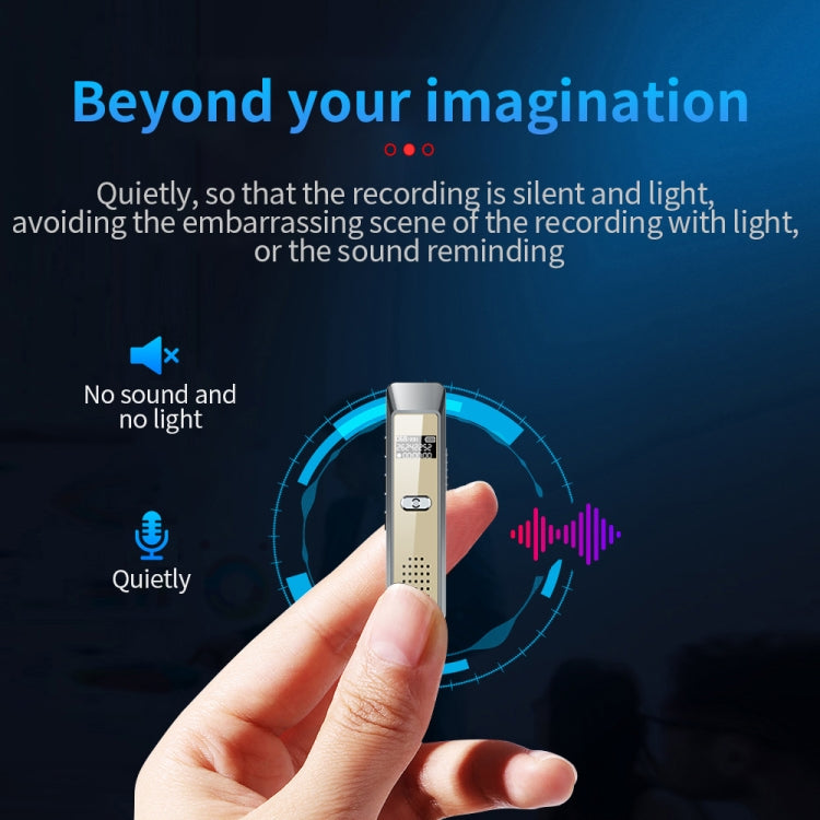 JNN Q7 Mini Portable Voice Recorder with OLED Screen, Memory:32GB