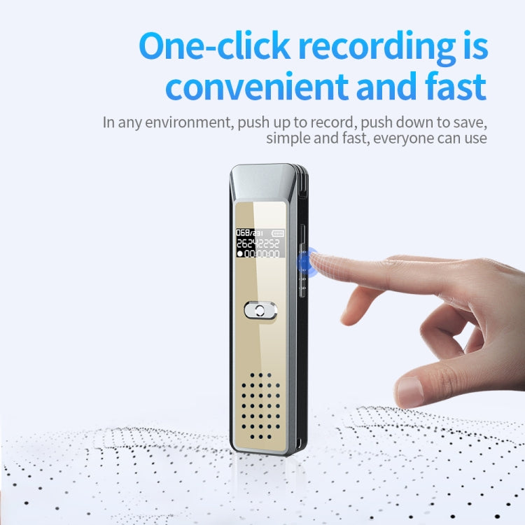 JNN Q7 Mini Portable Voice Recorder with OLED Screen, Memory:32GB