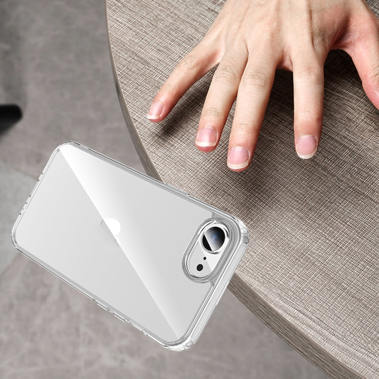 For iPhone 16e / 17e Armor Clear TPU Hard PC Phone Case