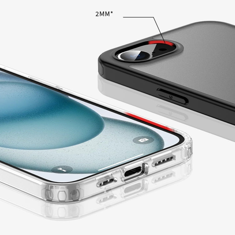 For iPhone 16e / 17e Armor Clear TPU Hard PC Phone Case