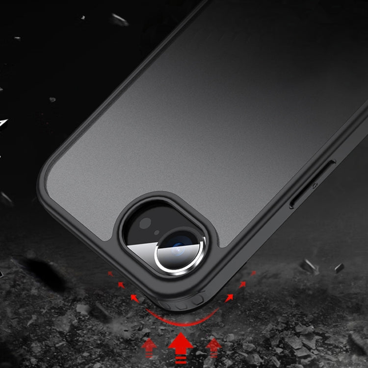 For iPhone 16e / 17e Armor Clear TPU Hard PC Phone Case