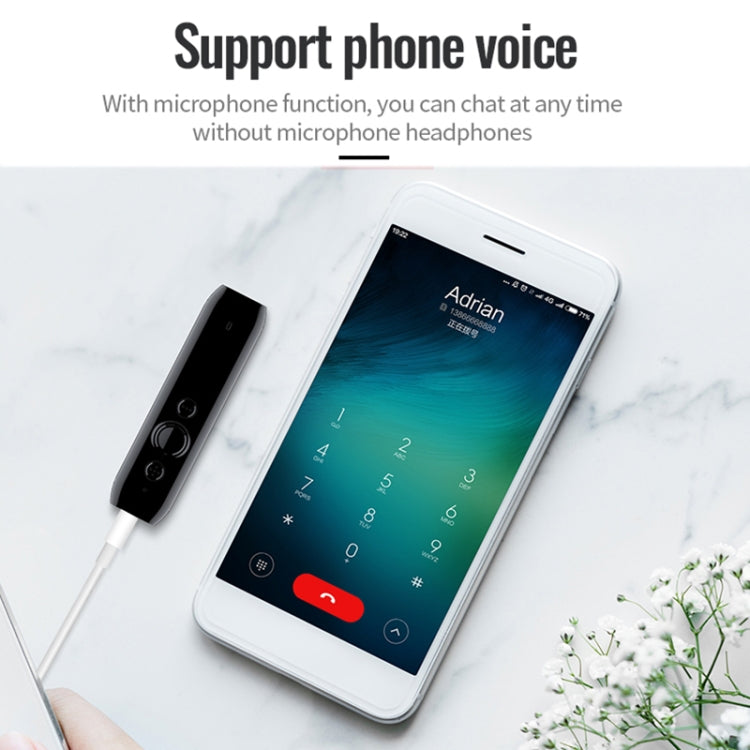 JNN L3 Bluetooth 4.2 Audio Receiver MP3 Player, Memory:8GB - Black