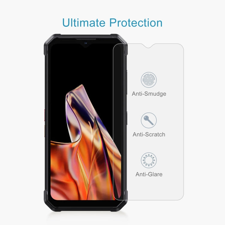 For Fossibot F106 Pro 10pcs 0.26mm 9H 2.5D Tempered Glass Film