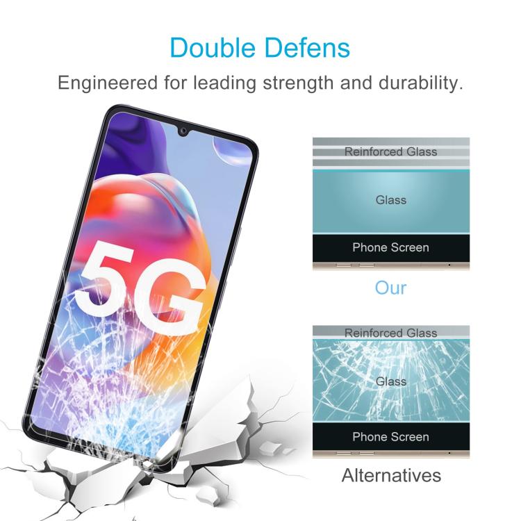 For Fossibot S1 5G 10pcs 0.26mm 9H 2.5D Tempered Glass Film
