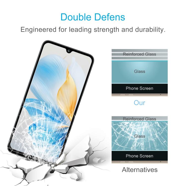 For Fossibot S2 10pcs 0.26mm 9H 2.5D Tempered Glass Film