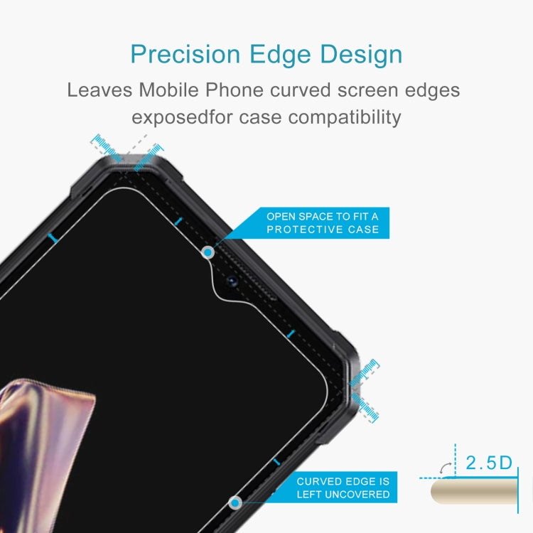For Fossibot F106 Pro 50pcs 0.26mm 9H 2.5D Tempered Glass Film