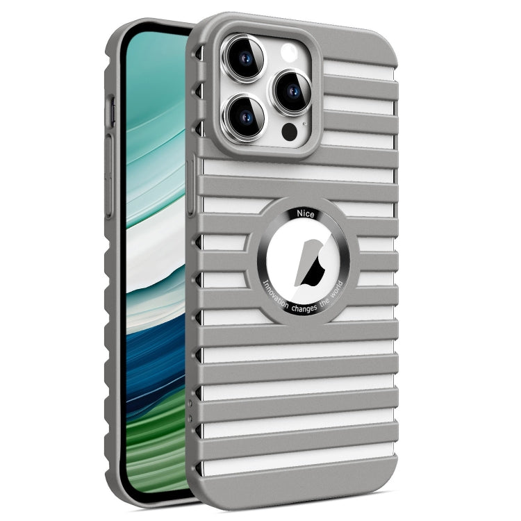 For iPhone 15 Pro Max Hollow Heat Dissipation MagSafe Magnetic PC Phone Case
