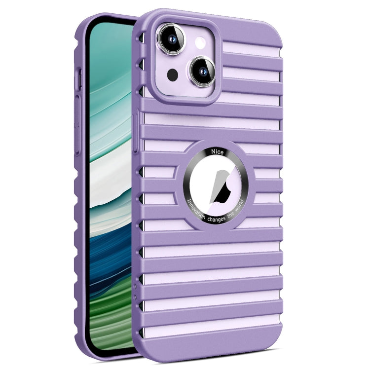 For iPhone 15 Plus Hollow Heat Dissipation MagSafe Magnetic PC Phone Case