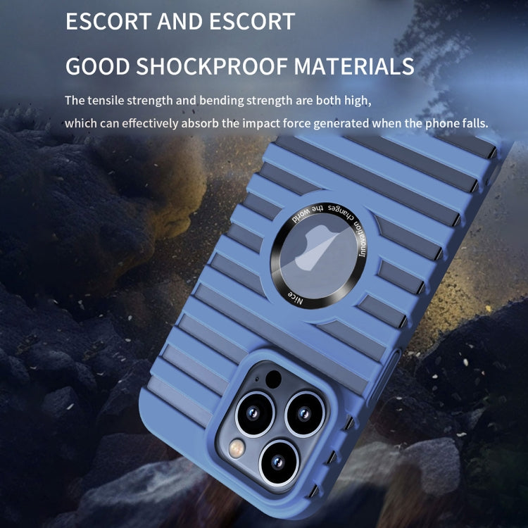 For iPhone 11 Pro Hollow Heat Dissipation MagSafe Magnetic PC Phone Case