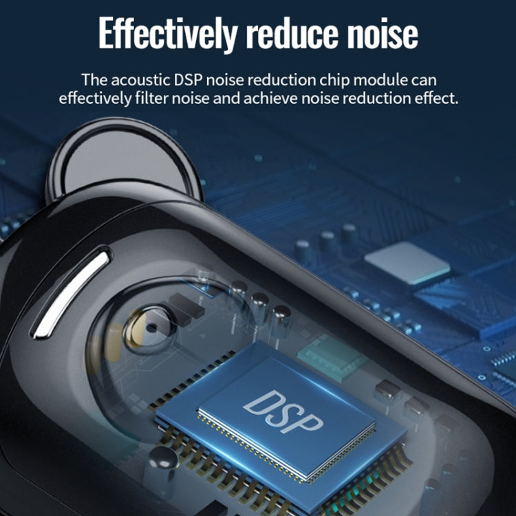 JNN Q6 Bear Smart Noise Cancelling Voice Recorder, Memory:4GB - Black