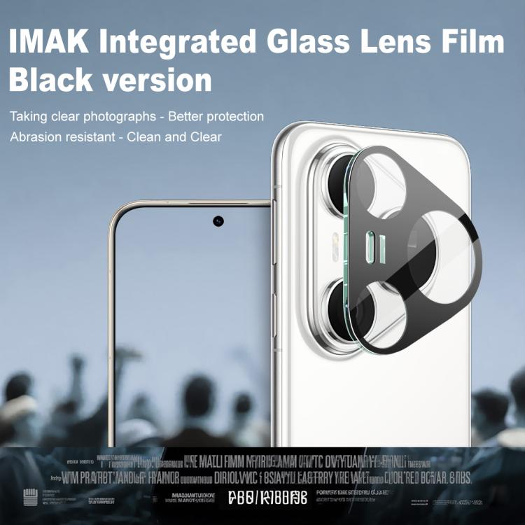 For Huawei Pura 80 Pro 5G / Pura 80 Pro+ 5G imak High Definition Integrated Glass Lens Film Black Version