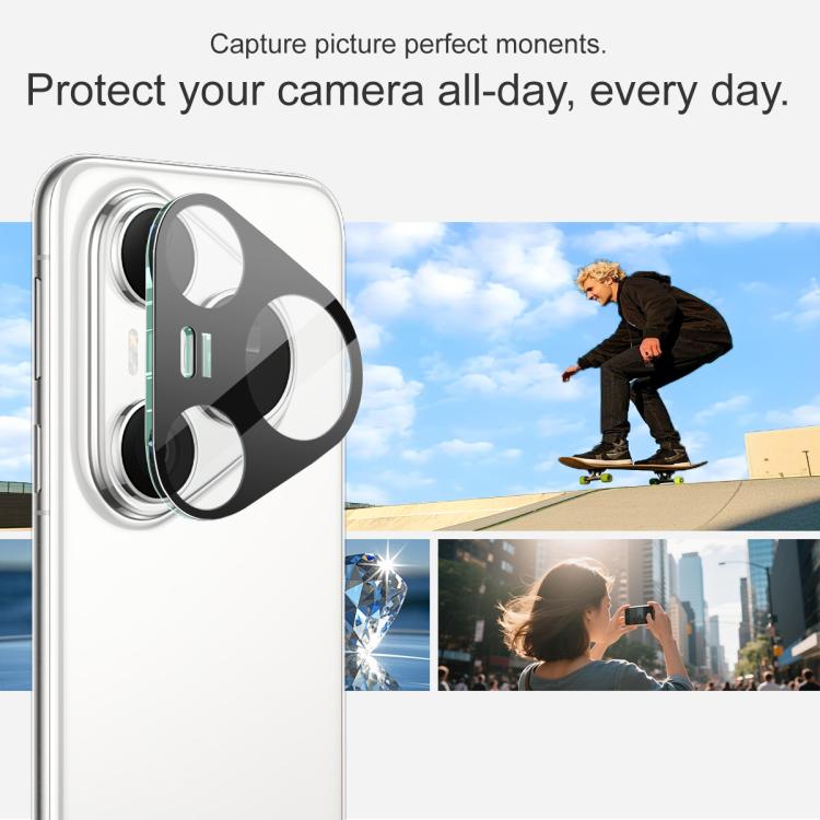 For Huawei Pura 80 Pro 5G / Pura 80 Pro+ 5G imak High Definition Integrated Glass Lens Film Black Version