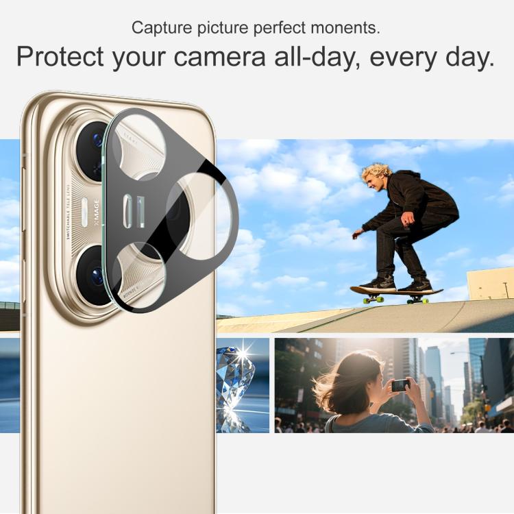 For Huawei Pura 80 Ultra 5G imak High Definition Integrated Glass Lens Film Black Version
