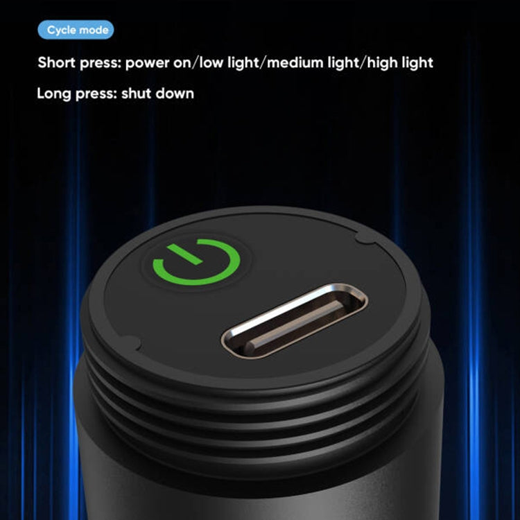 T1 Fishing Bait Boat Navigation Light IP67 Waterproof - Black
