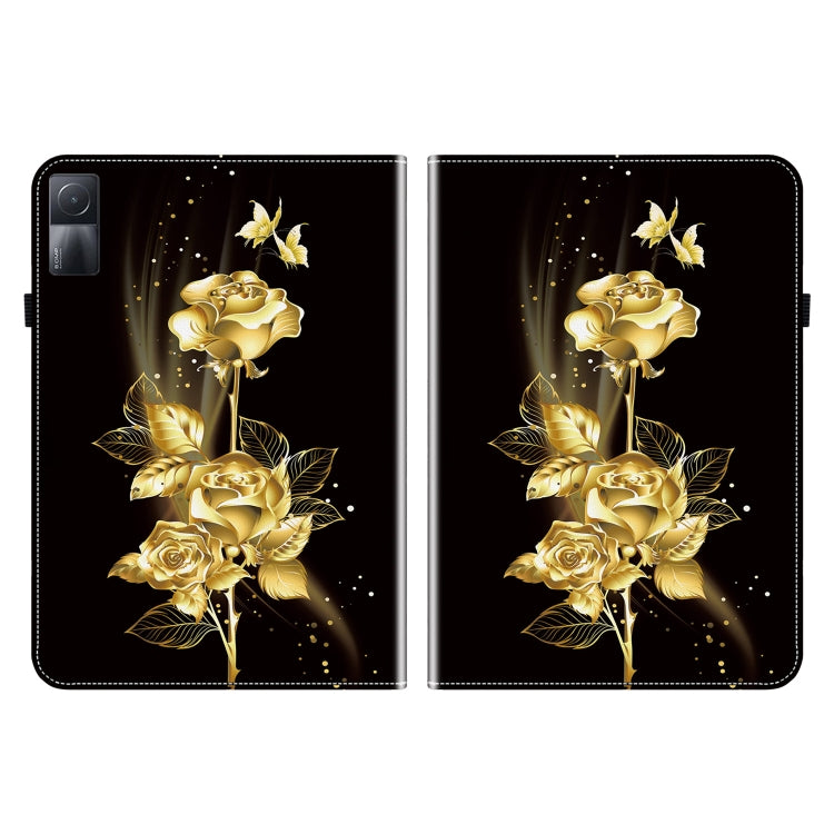 For Xiaomi Redmi Pad 10.61 Crystal Texture Painted Leather Tablet Case