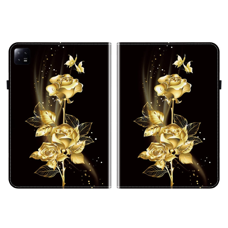 For Xiaomi Pad 6 11.0 2023 Crystal Texture Painted Leather Tablet Case