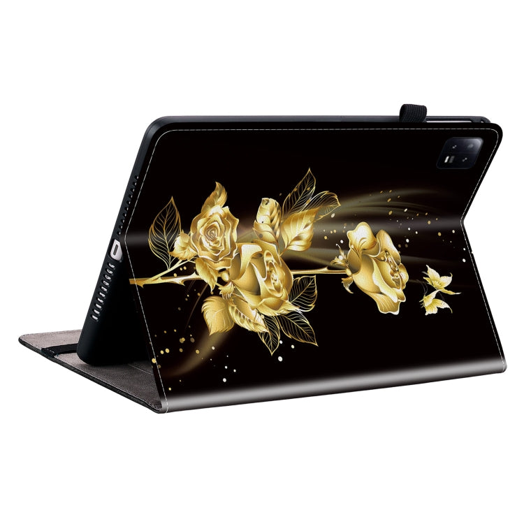 For Xiaomi Pad 6 11.0 2023 Crystal Texture Painted Leather Tablet Case