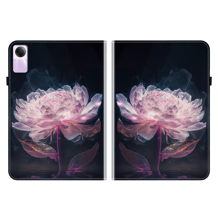 For Xiaomi Redmi Pad SE Crystal Texture Painted Leather Tablet Case