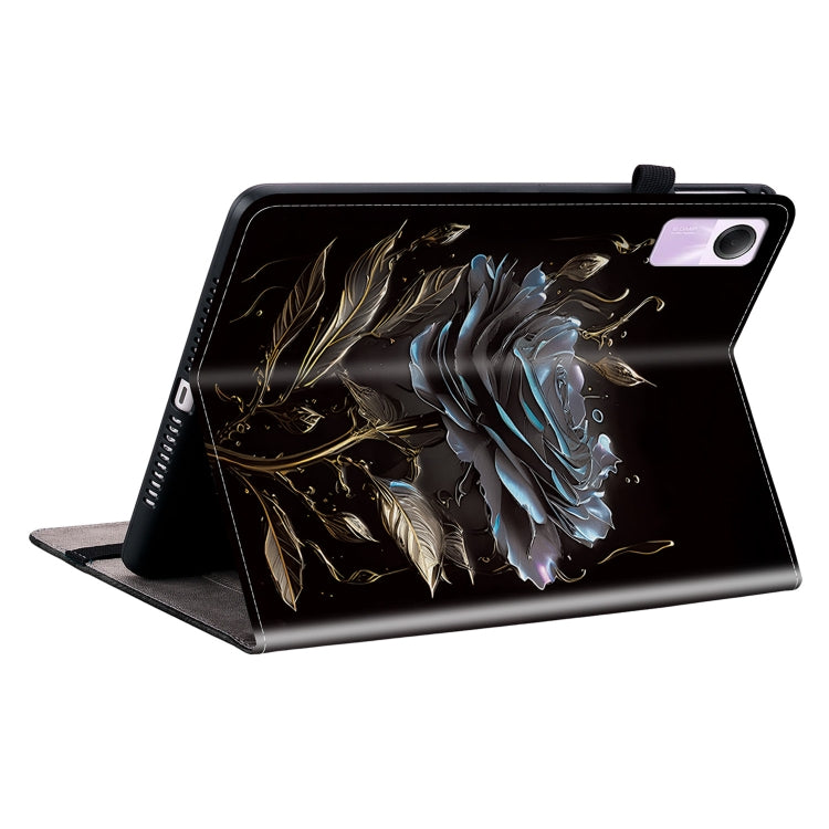 For Xiaomi Redmi Pad SE Crystal Texture Painted Leather Tablet Case