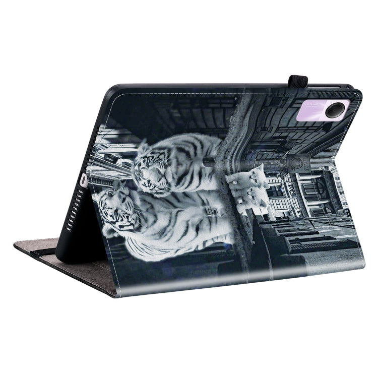 For Xiaomi Redmi Pad SE Crystal Texture Painted Leather Tablet Case