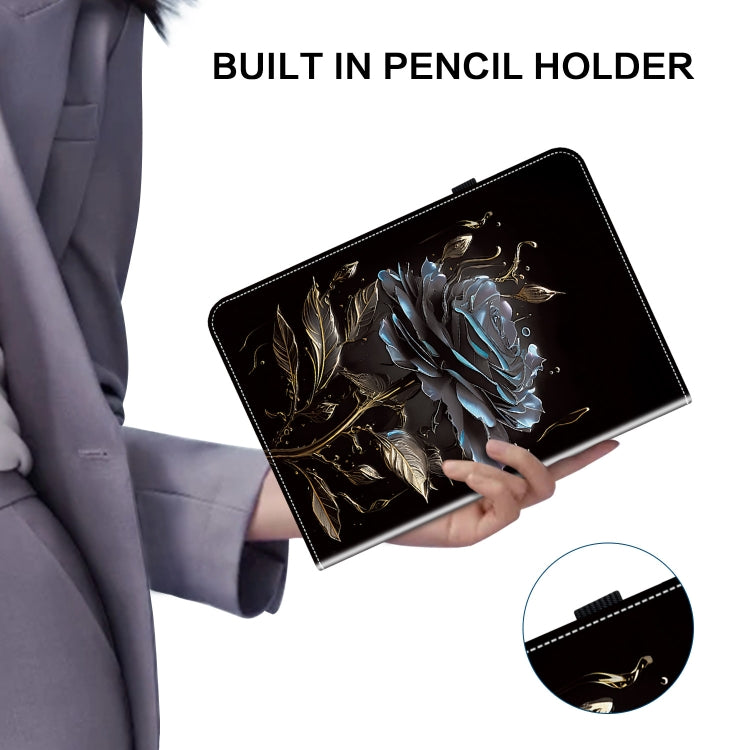 For Xiaomi Redmi Pad SE 8.7 Crystal Texture Painted Leather Tablet Case