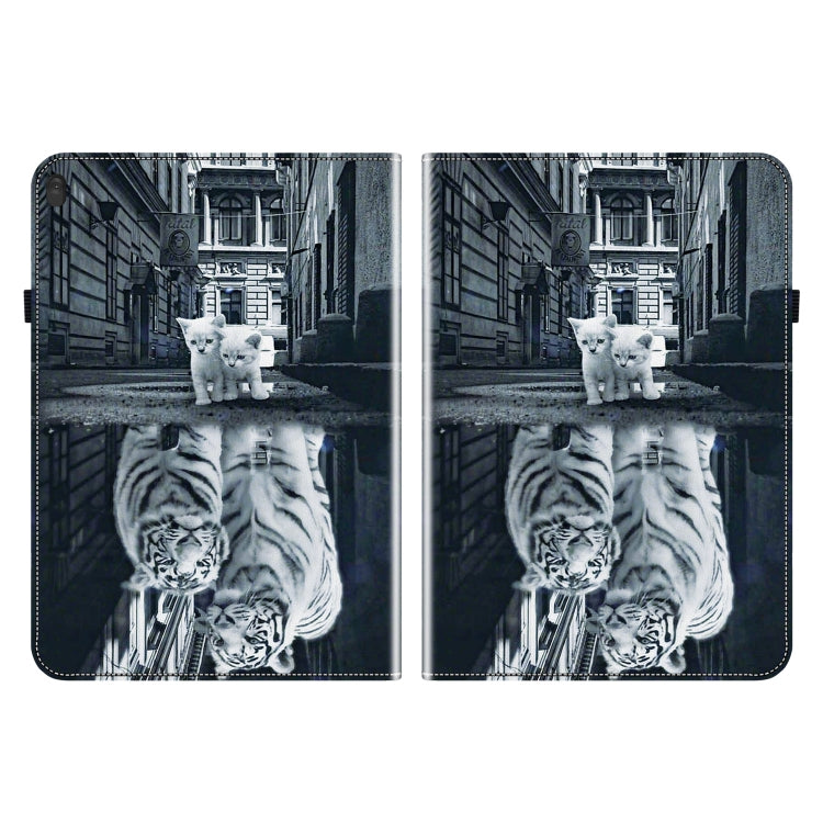For Lenovo Tab M10 X605 / M10 HD X505 Crystal Texture Painted Leather Tablet Case