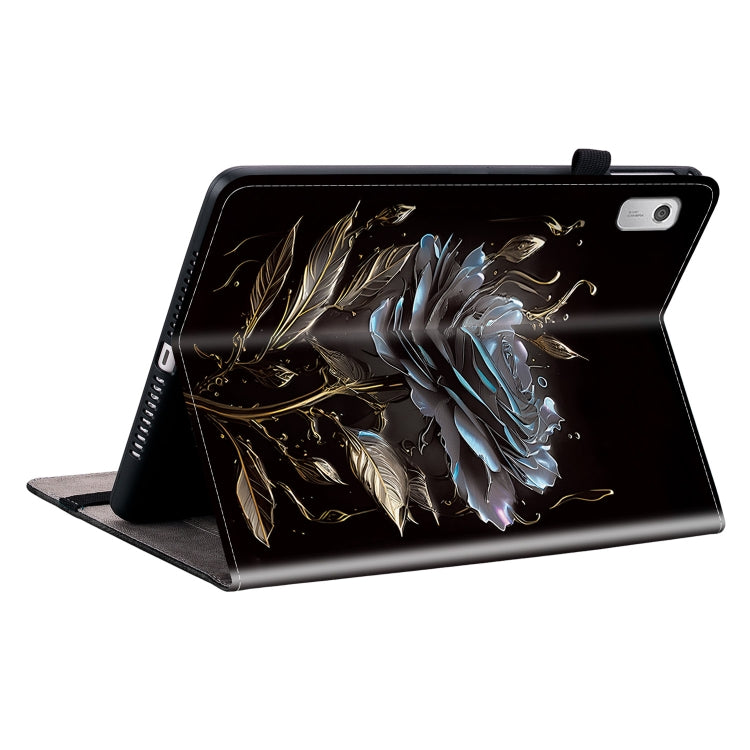 For Lenovo Tab M9 Crystal Texture Painted Leather Tablet Case