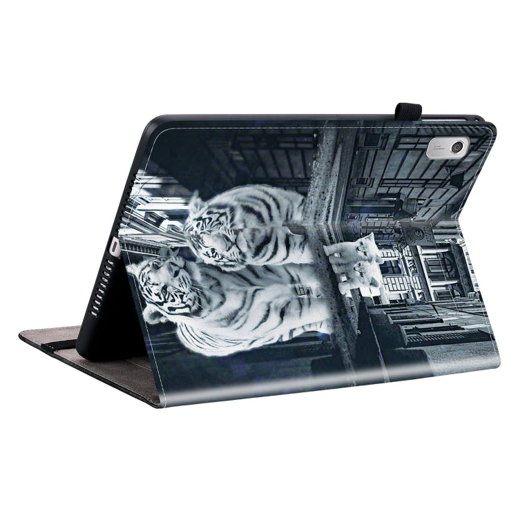 For Lenovo Tab M9 Crystal Texture Painted Leather Tablet Case