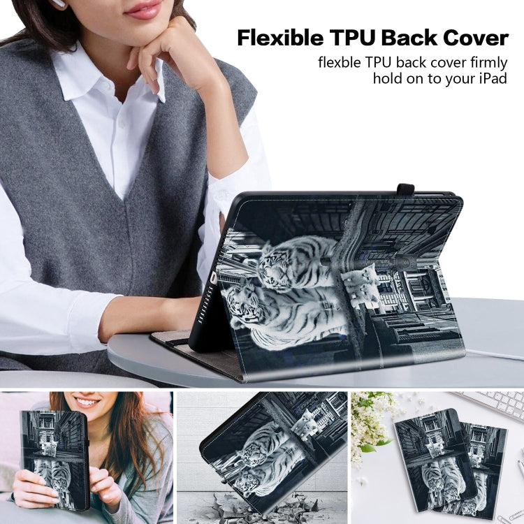 For Lenovo Tab M9 Crystal Texture Painted Leather Tablet Case