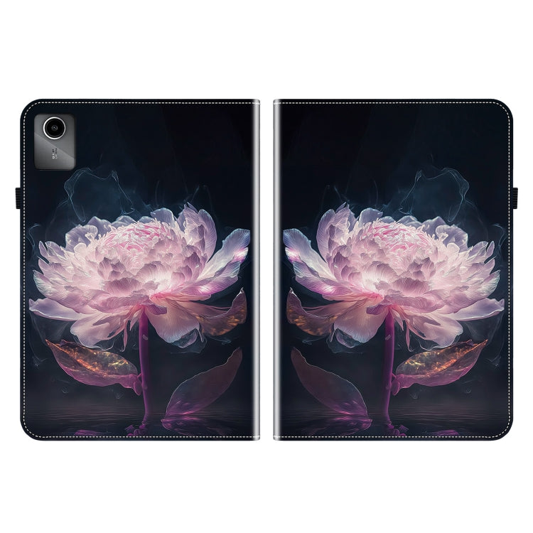 For Lenovo Tab M11/ Xiaoxin Pad 11 2024 Crystal Texture Painted Leather Tablet Case