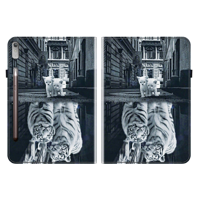 For Lenovo Tab P11 Pro Gen 2 11.2 Crystal Texture Painted Leather Tablet Case