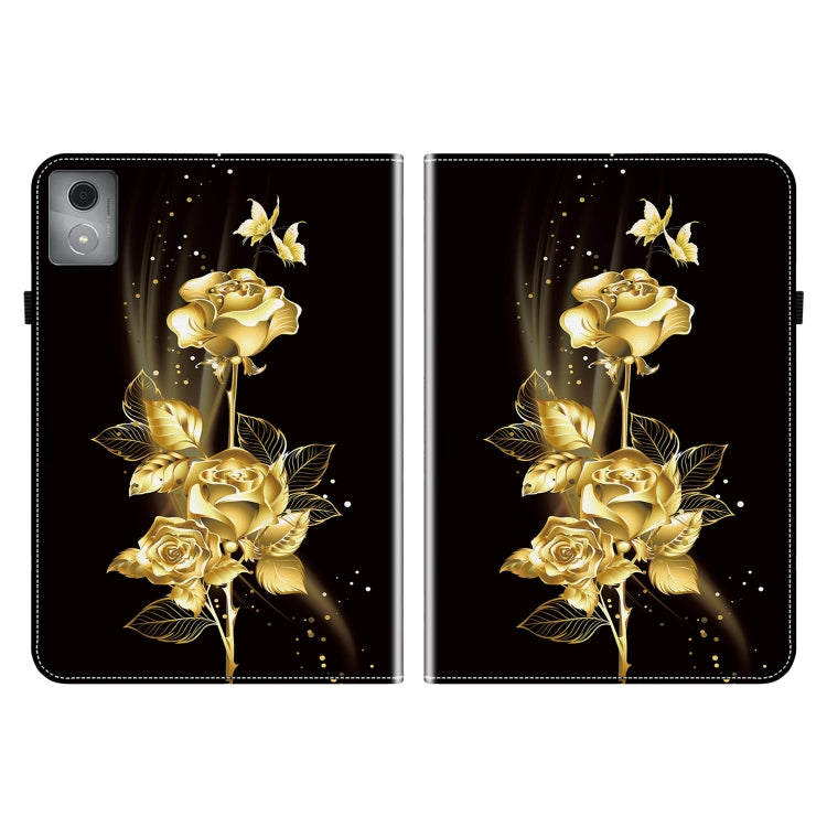 For Lenovo Tab K11 Plus Crystal Texture Painted Leather Tablet Case