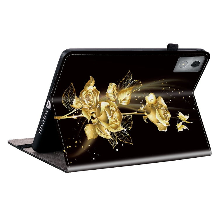 For Lenovo Tab K11 Plus Crystal Texture Painted Leather Tablet Case