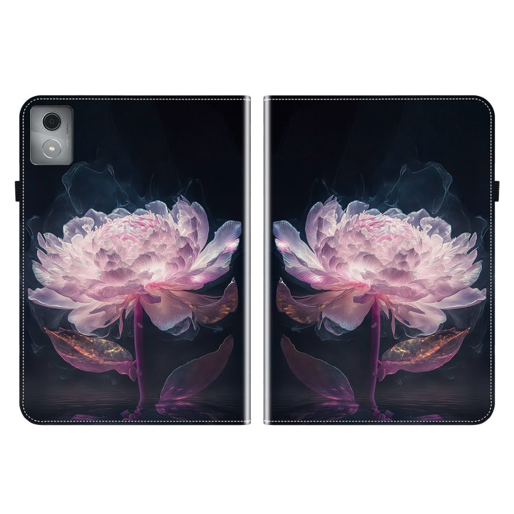 For Lenovo Tab K11 Plus Crystal Texture Painted Leather Tablet Case