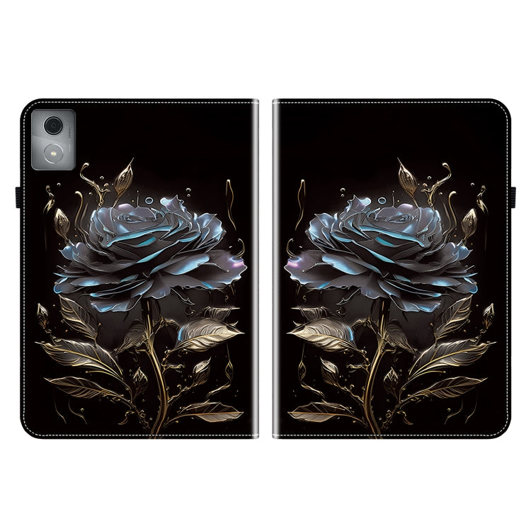 For Lenovo Tab K11 Plus Crystal Texture Painted Leather Tablet Case