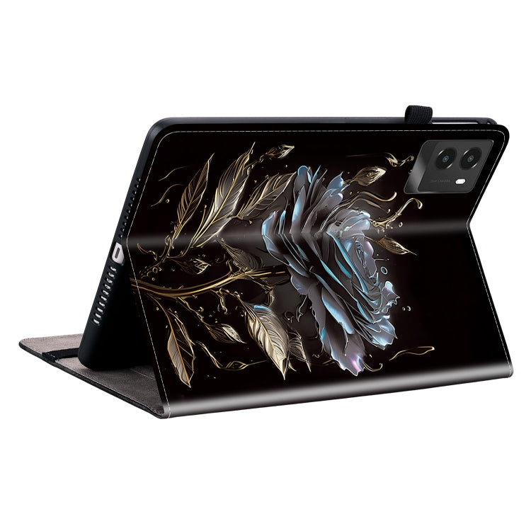 For Lenovo Legion Y700 2025 Crystal Texture Painted Leather Tablet Case