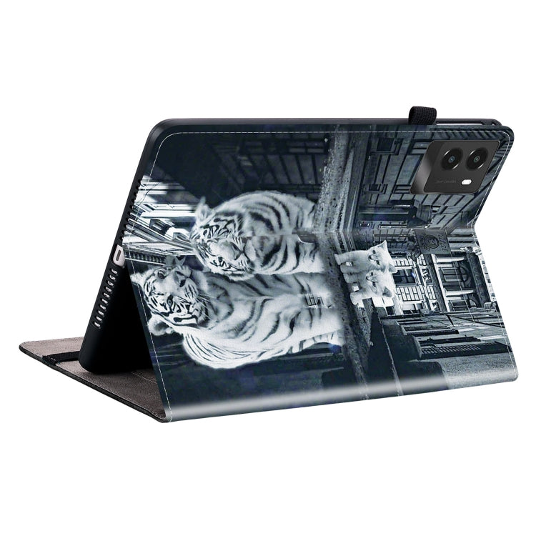 For Lenovo Legion Y700 2025 Crystal Texture Painted Leather Tablet Case