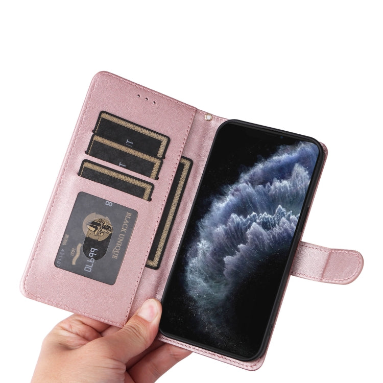 For iPhone 11 Pro Max Diamond Lattice Leather Flip Phone Case