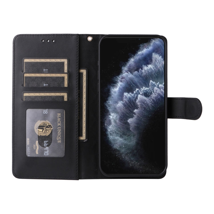 For iPhone 11 Pro Max Diamond Lattice Leather Flip Phone Case