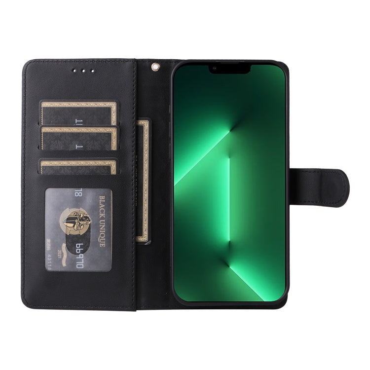 For iPhone 13 Pro Diamond Lattice Leather Flip Phone Case