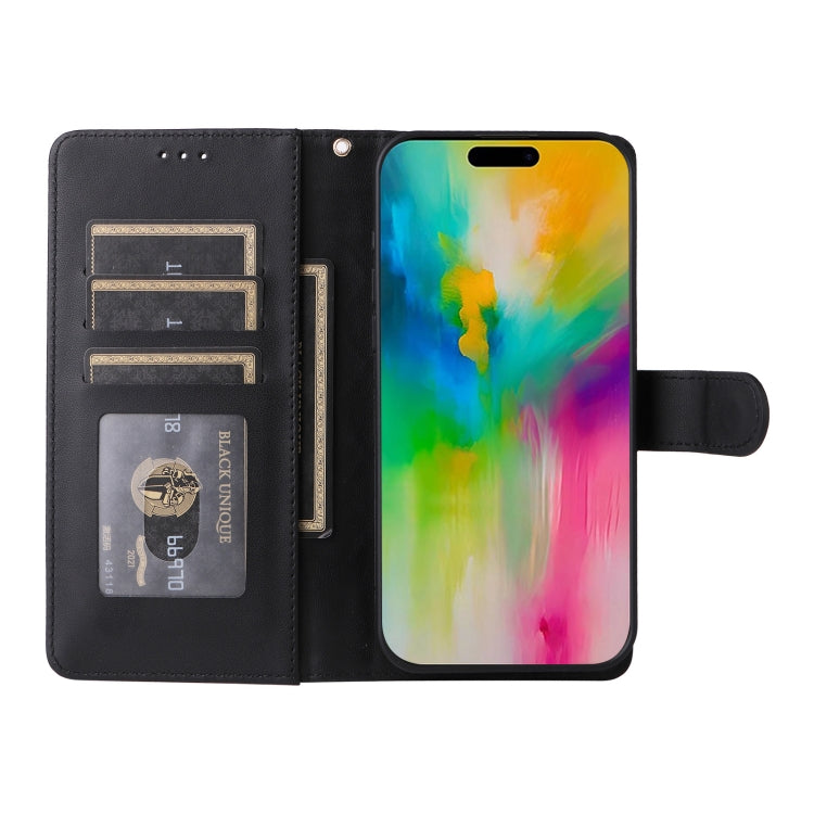For iPhone 16 Pro Max Diamond Lattice Leather Flip Phone Case