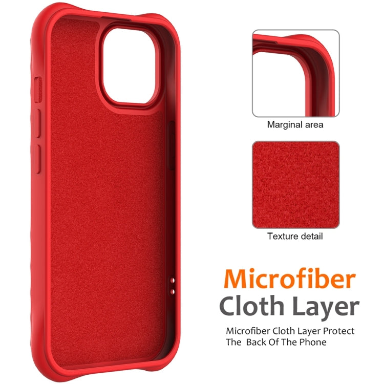 For iPhone 14 Plus Wave Texture MagSafe Magnetic Liquid Silicone Phone Case