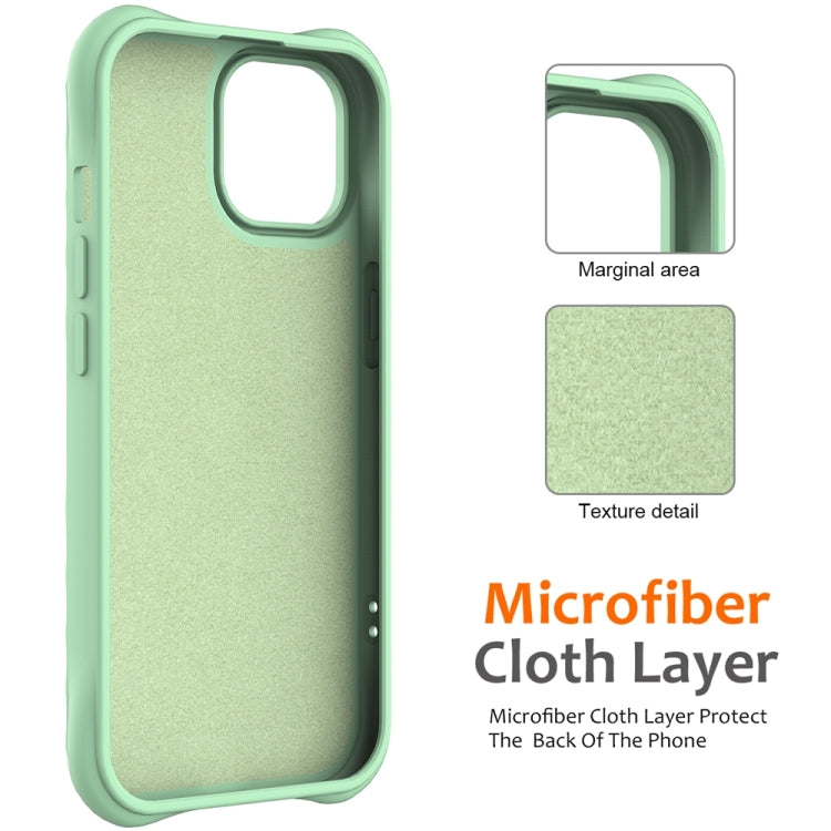 For iPhone 14 Wave Texture MagSafe Magnetic Liquid Silicone Phone Case