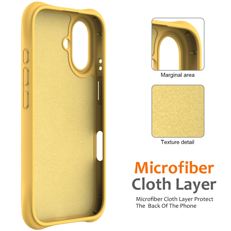 For iPhone 16 Plus Wave Texture MagSafe Magnetic Liquid Silicone Phone Case