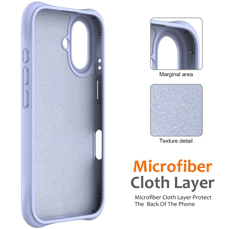 For iPhone 16 Wave Texture MagSafe Magnetic Liquid Silicone Phone Case