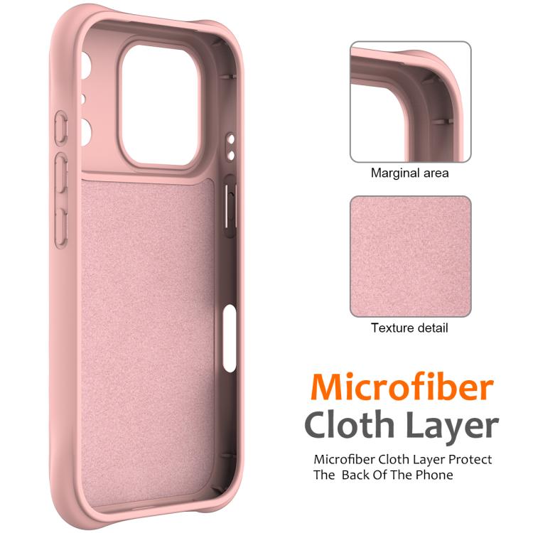 For iPhone 17 Pro Max Wave Texture MagSafe Magnetic Liquid Silicone Phone Case