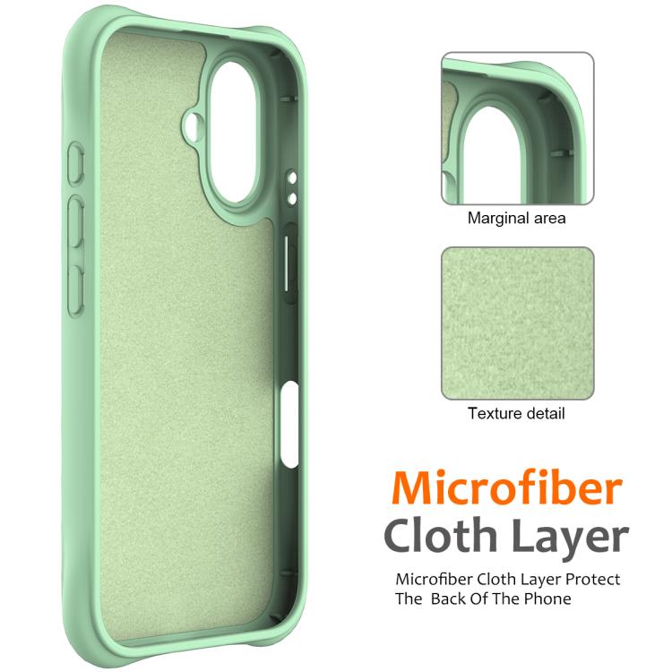 For iPhone 17 Wave Texture MagSafe Magnetic Liquid Silicone Phone Case